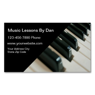 Music Lessons Business Card
