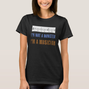 Music Literacy Matters I Like to Eat Kittens T-Shirt