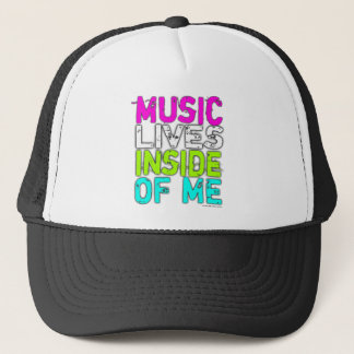 MUSIC LIVES INSIDE OF ME Trucker Hat