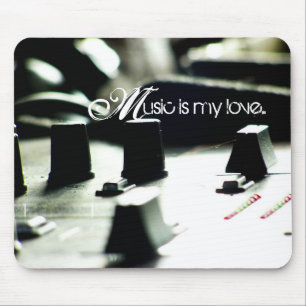 Music Love Mixer Mousepad