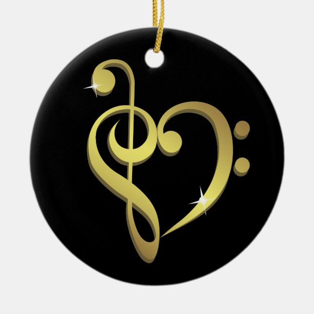 Music love ornament (Front)