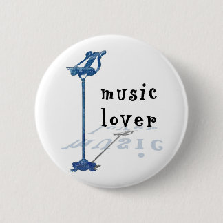 Music Lover 2 Inch Round Button
