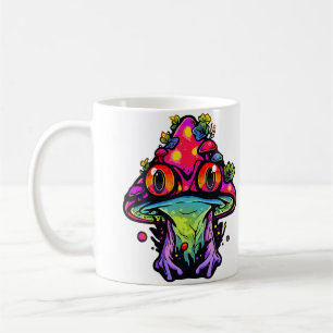 Music Lover Edm Rave Dj Trippy Frog Coffee Mug