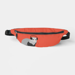 Music Lover Ferret Cute Pet Animal Fanny Pack
