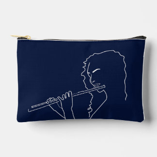 Music Lover, Flute Player Accessory Pouch