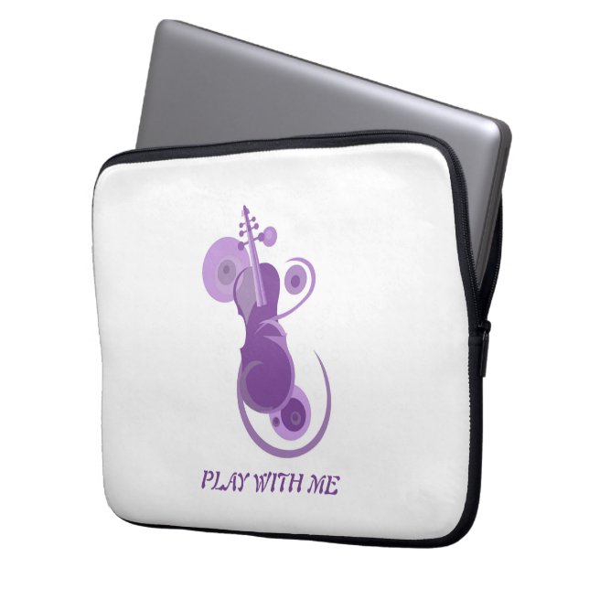 MUSIC LOVER GIFT GUTAR BIRTHDAY ANNIVERSARY  LAPTOP SLEEVE (Front Left)