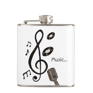 Music Lover Hip Flask
