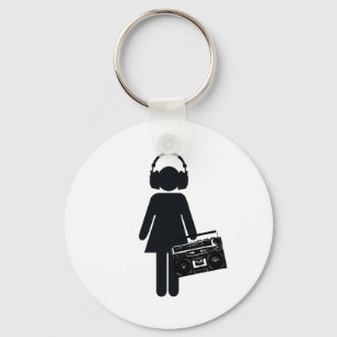 Music Lover Keychain