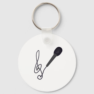 music lover keychain