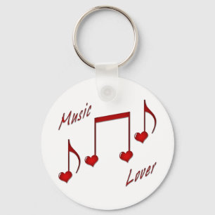 Music Lover Keychain