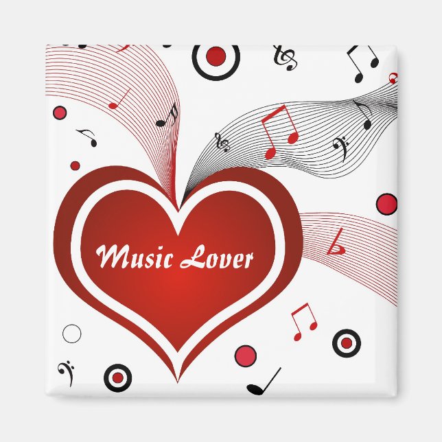 Music Lover - Magnet (Front)