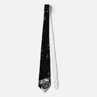 Music Lover pug tie