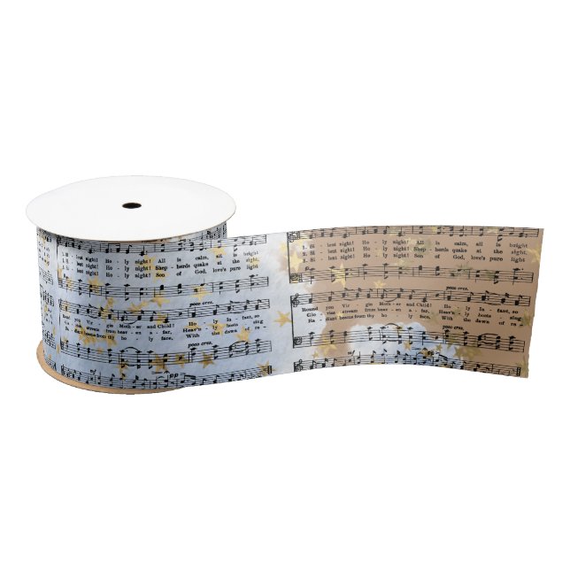 Music Lover  Satin Ribbon (Spool)