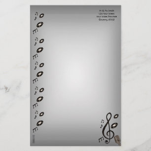 Music Lover Stationery