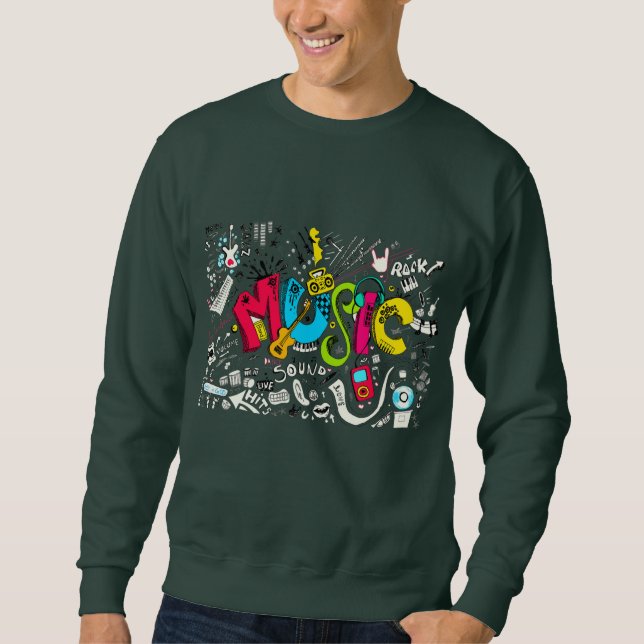 Music lover sweatshirt (Front)