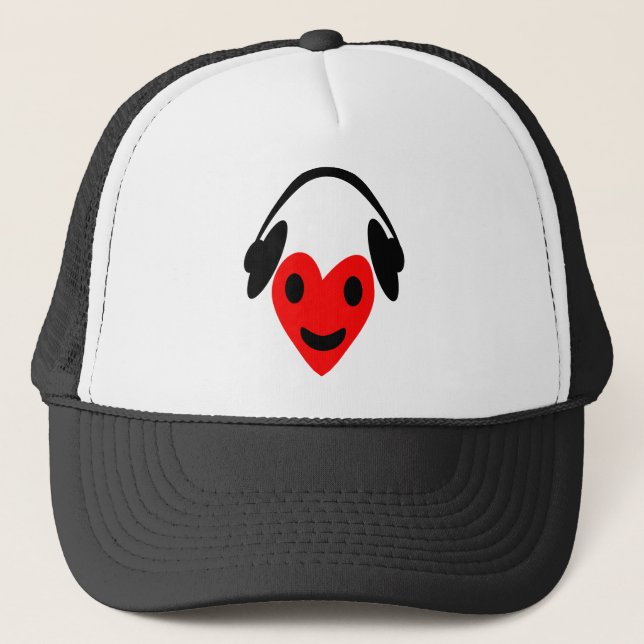"Music Lover" Trucker Hat (Front)