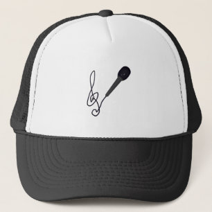 music lover trucker hat