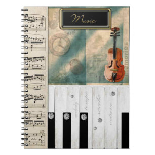 Music Lover's Dream Notebook