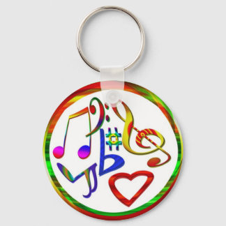 Music Lovers Keychain
