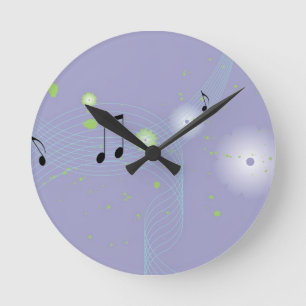 Music lovers wall clocks