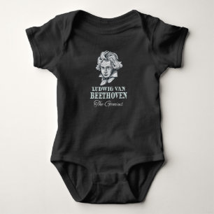 Music - Ludwig Van Beethoven The Genius Baby Bodysuit