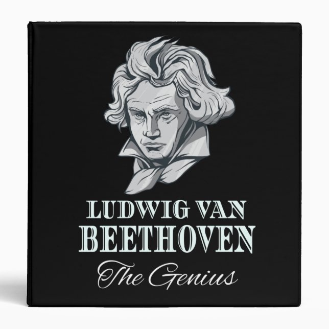 Music - Ludwig Van Beethoven The Genius Binder (Front)