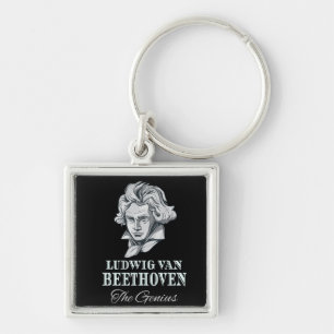 Music - Ludwig Van Beethoven The Genius Keychain