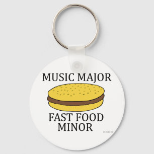 Music Major Keychain
