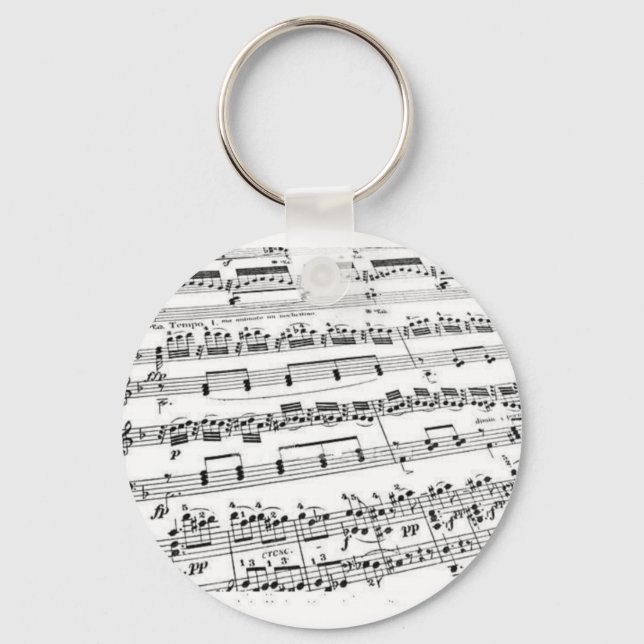 Music Major/Student/Teacher Keychain (Front)