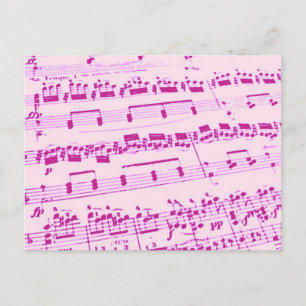 Music Major/Student/Teacher Postcard