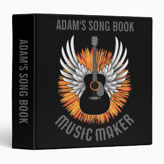 Music Maker (guitar player) Binder