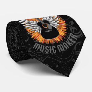 Music Maker (guitar player) Tie