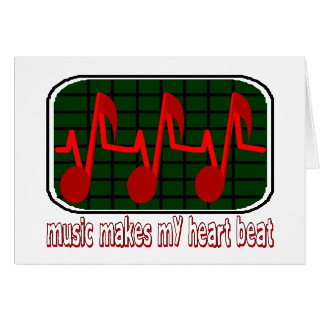 Music Makes My Heart Beat (Front Horizontal)