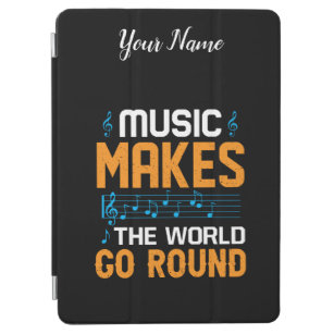 Music Makes The World Go Round iPad Air Cover