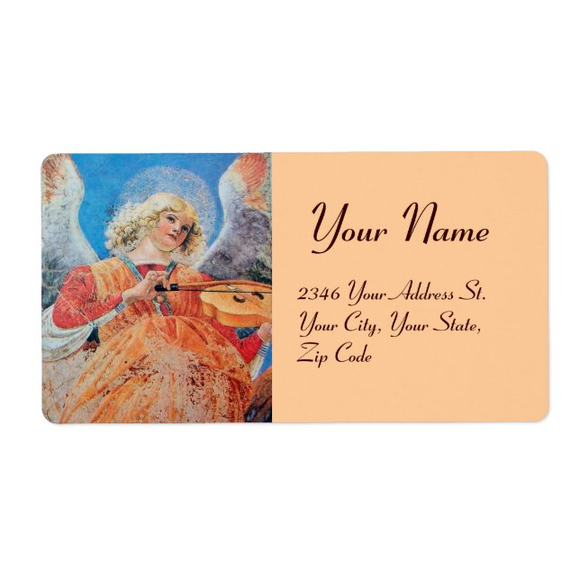 MUSIC MAKING CHRISTMAS ANGEL (Front)