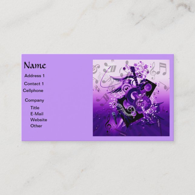 Music & Me_ Business Card (Front)