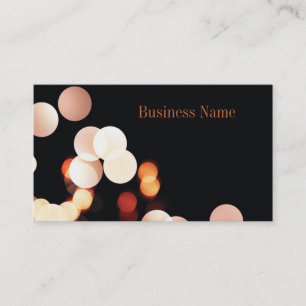 Music Media Elegant Modern Business Card