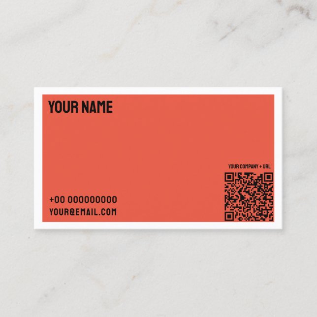 MUSIC Minimalist Business Card MIDI (Front)