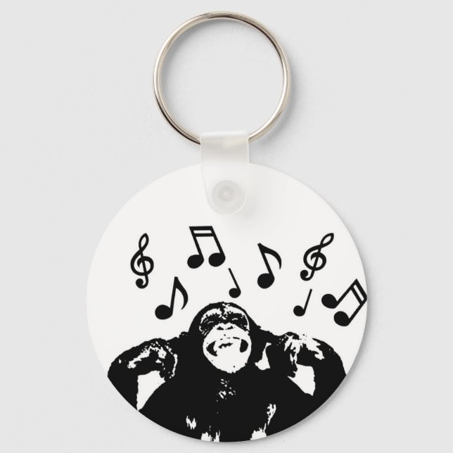 music monkeymonkey keychain (Front)