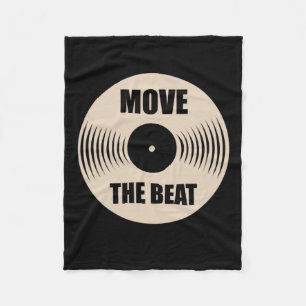 Music Move The Beat Fleece Blanket