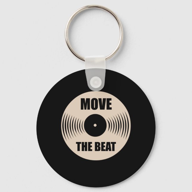 Music Move The Beat Keychain (Front)