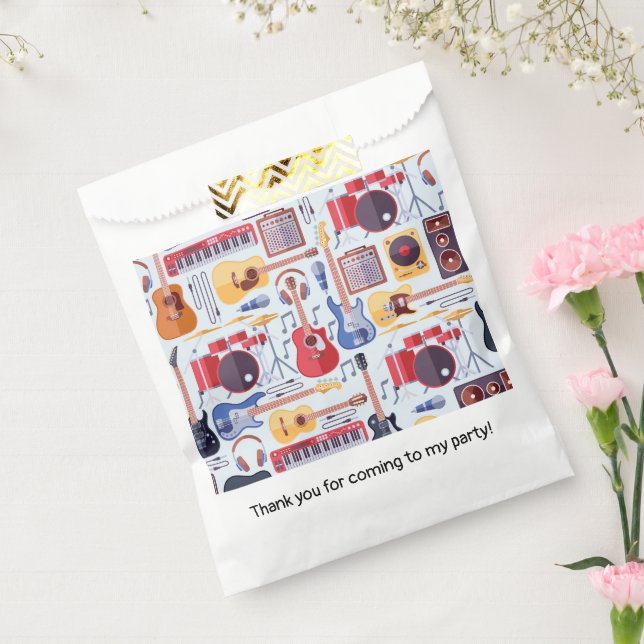 Music Musical Instruments Favour Bag (Sealed)