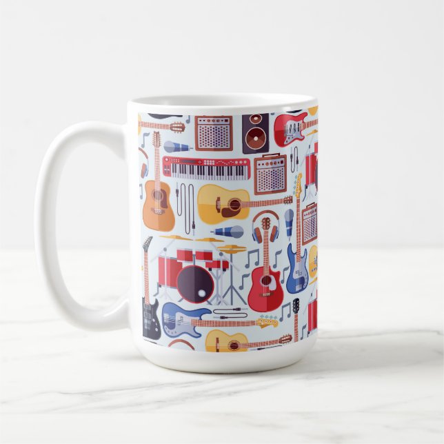 Music Musical Instruments Mug (Left)