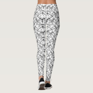 Music Musical Notes Treble Clef Pattern Leggings