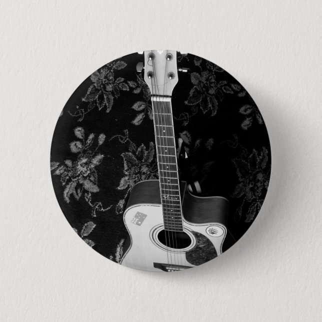 Music My Bloods 2 Inch Round Button (Front)