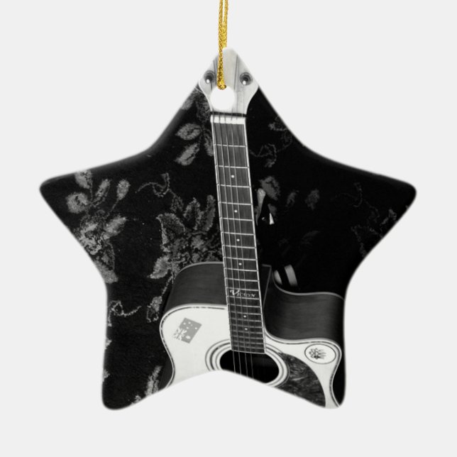 Music My Bloods Ceramic Ornament (Front)
