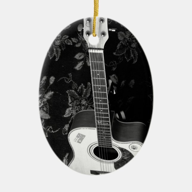 Music My Bloods Ceramic Ornament (Front)
