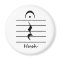 Music Notation Rest with Hush