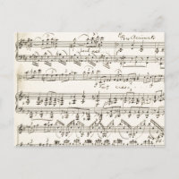 Music Notation Vintage Sheet Music 