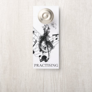 Music Note black and white Luxury design Door Hanger